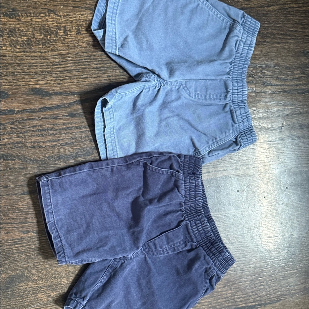 2T Children's Blue Shorts Set (will fit up to 4T easy!)
